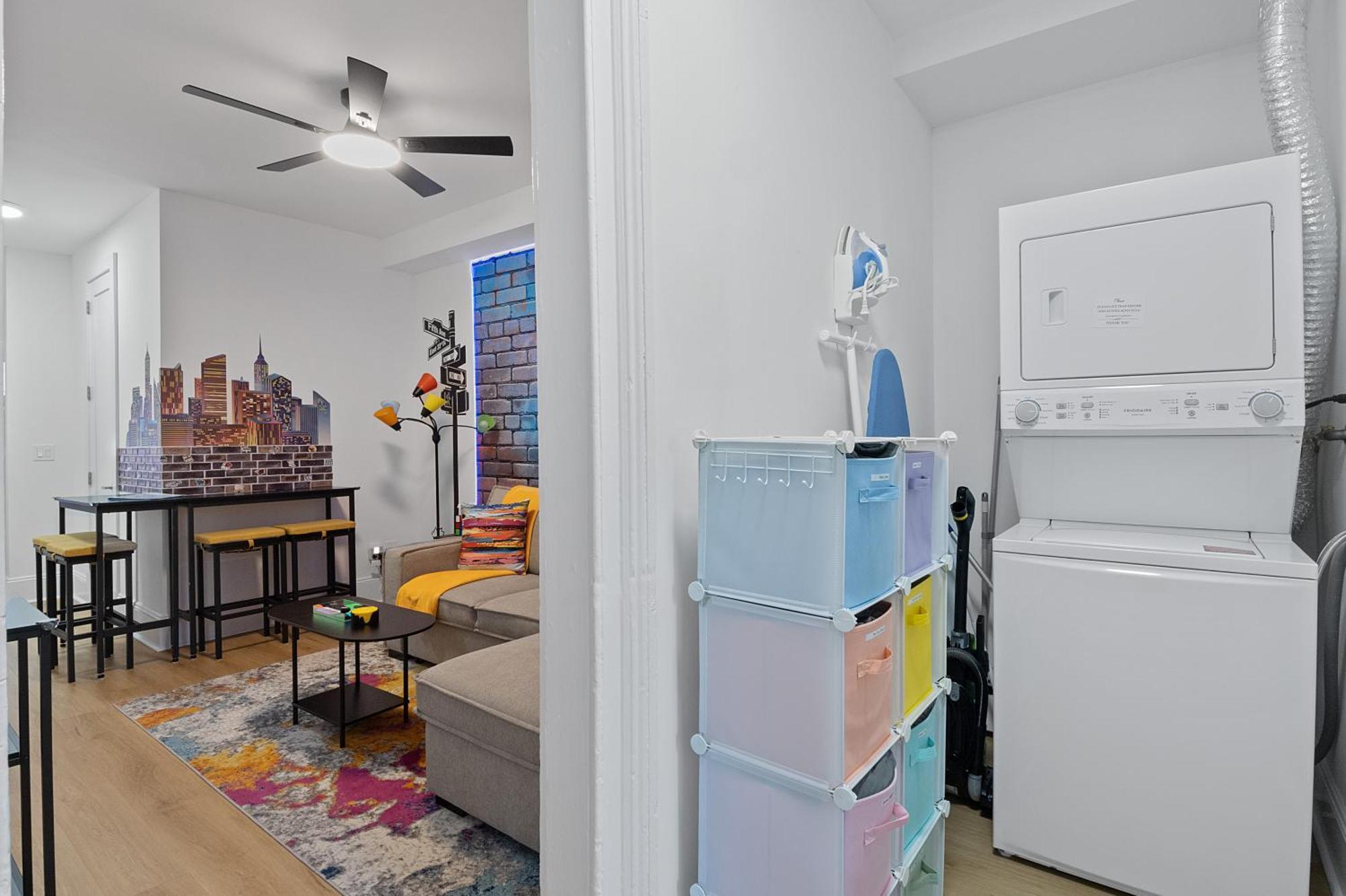 Funky & Colorful Urban Getaway, 20 Minutes To Nyc Apartment Hoboken Ngoại thất bức ảnh