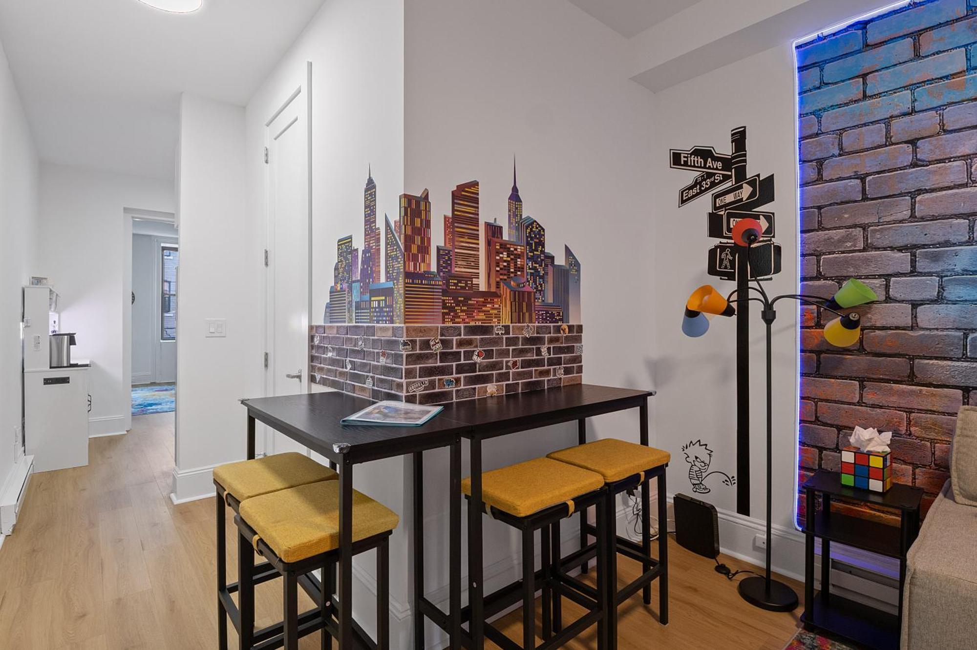 Funky & Colorful Urban Getaway, 20 Minutes To Nyc Apartment Hoboken Ngoại thất bức ảnh