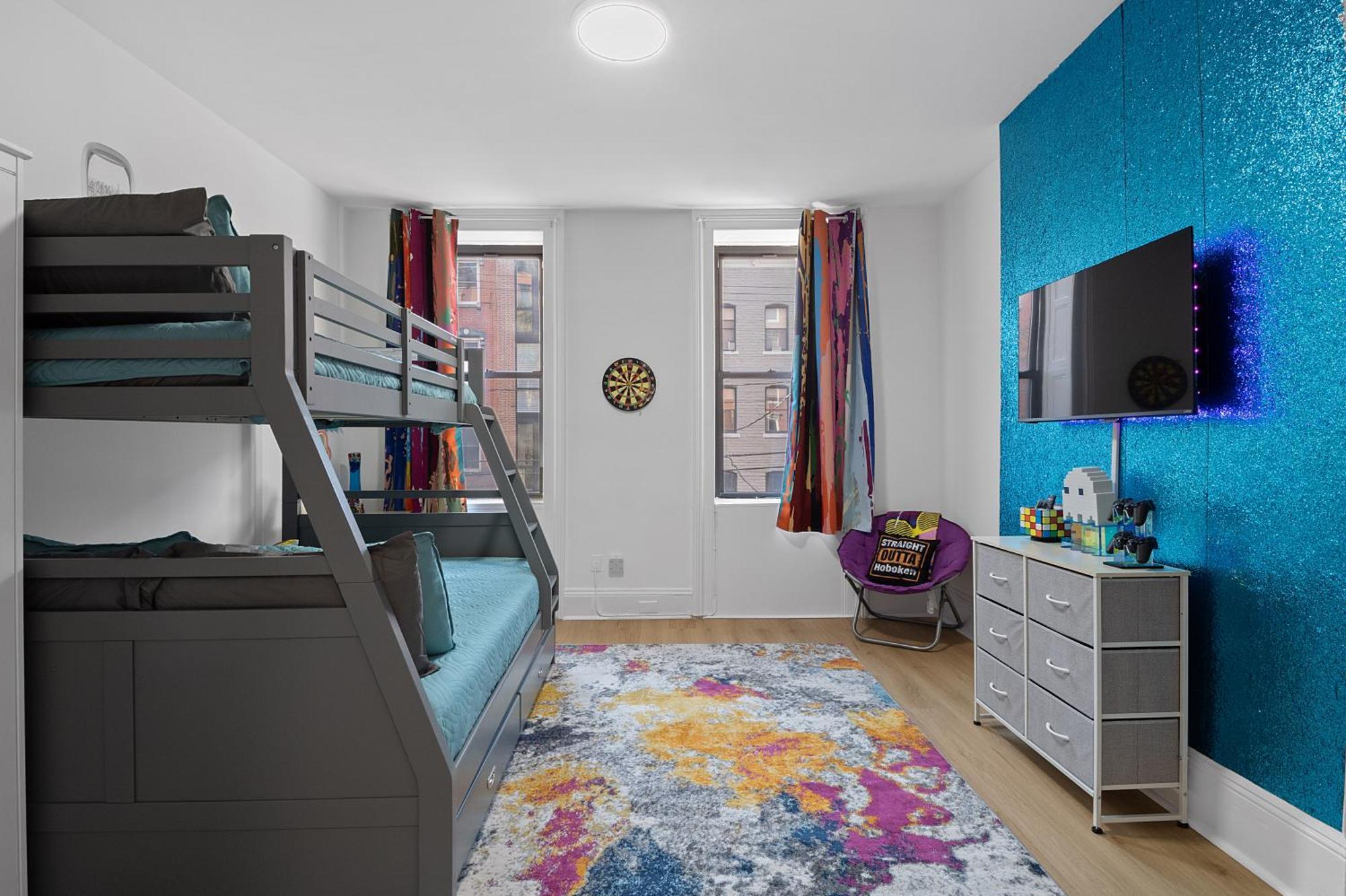 Funky & Colorful Urban Getaway, 20 Minutes To Nyc Apartment Hoboken Ngoại thất bức ảnh